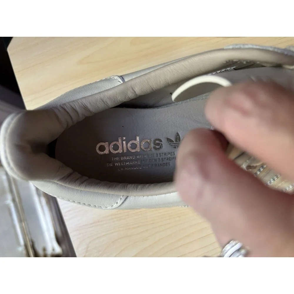 New Adidas Gazelle Indoor Lux Alumina JI3508 Beige Unisex Men 7 Women 8